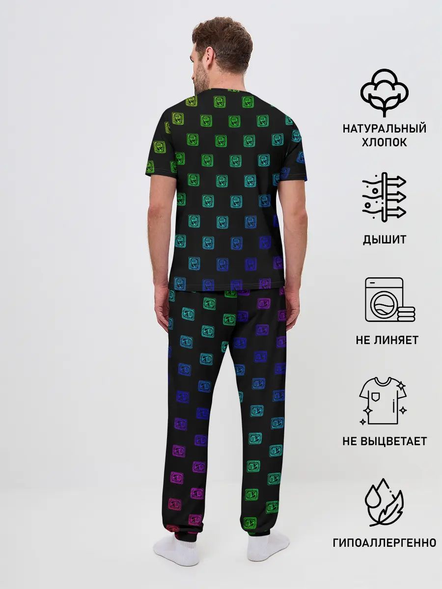 Мужская пижама с брюками / JoJo Bizarre Adventure