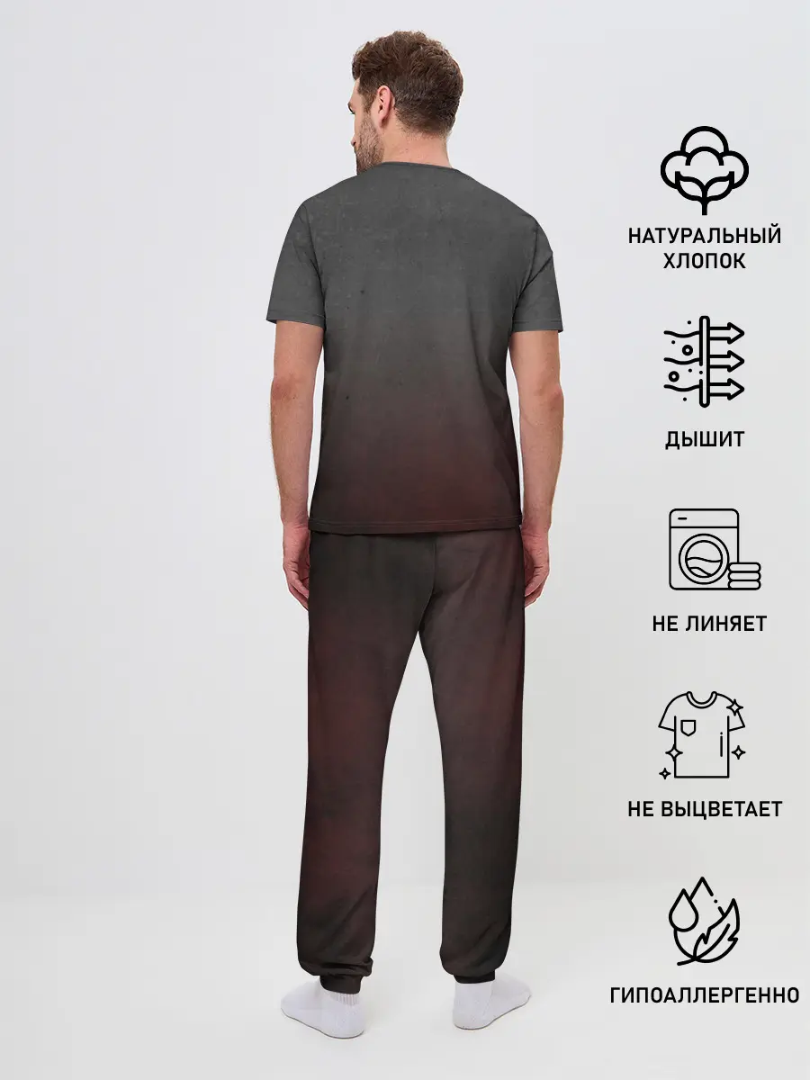 Мужская пижама с брюками / Эмблема Ведьмак