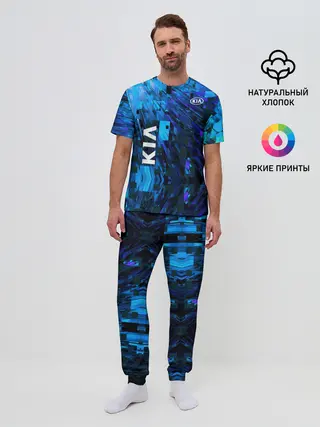 Мужская пижама с брюками / KIA