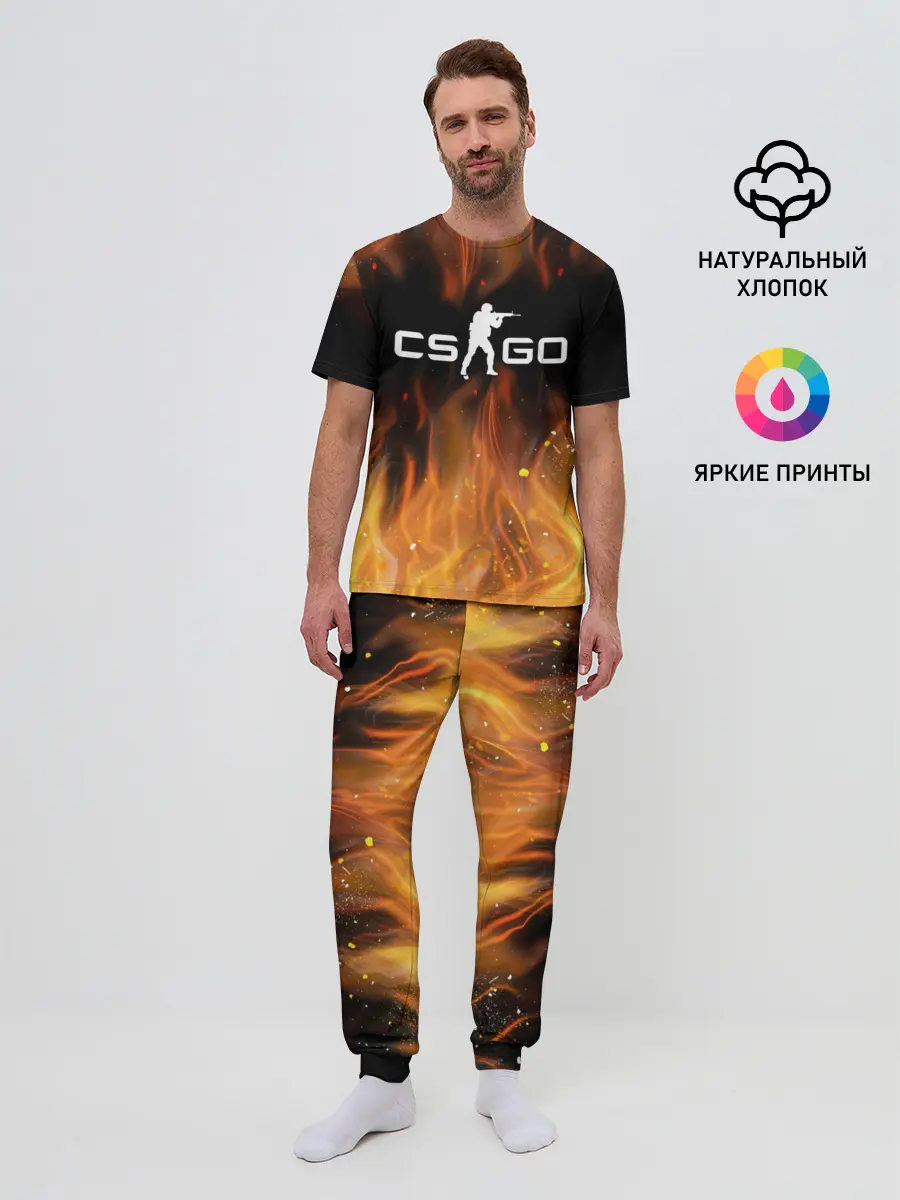 Мужская пижама с брюками / COUNTER STRIKE
