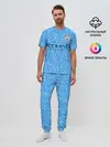 Мужская пижама с брюками / Manchester City 20/21 Home Kit