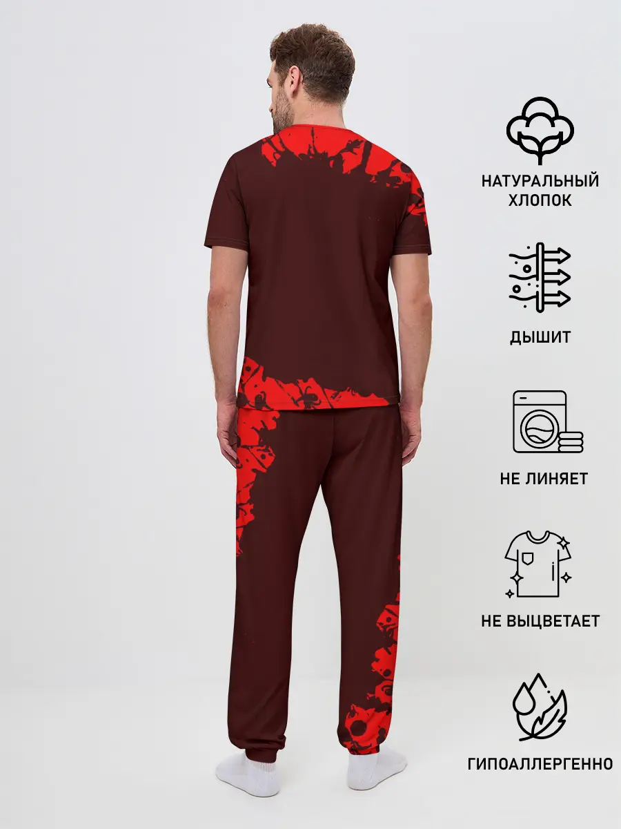 Мужская пижама с брюками / ЪУЪ СЪУКА