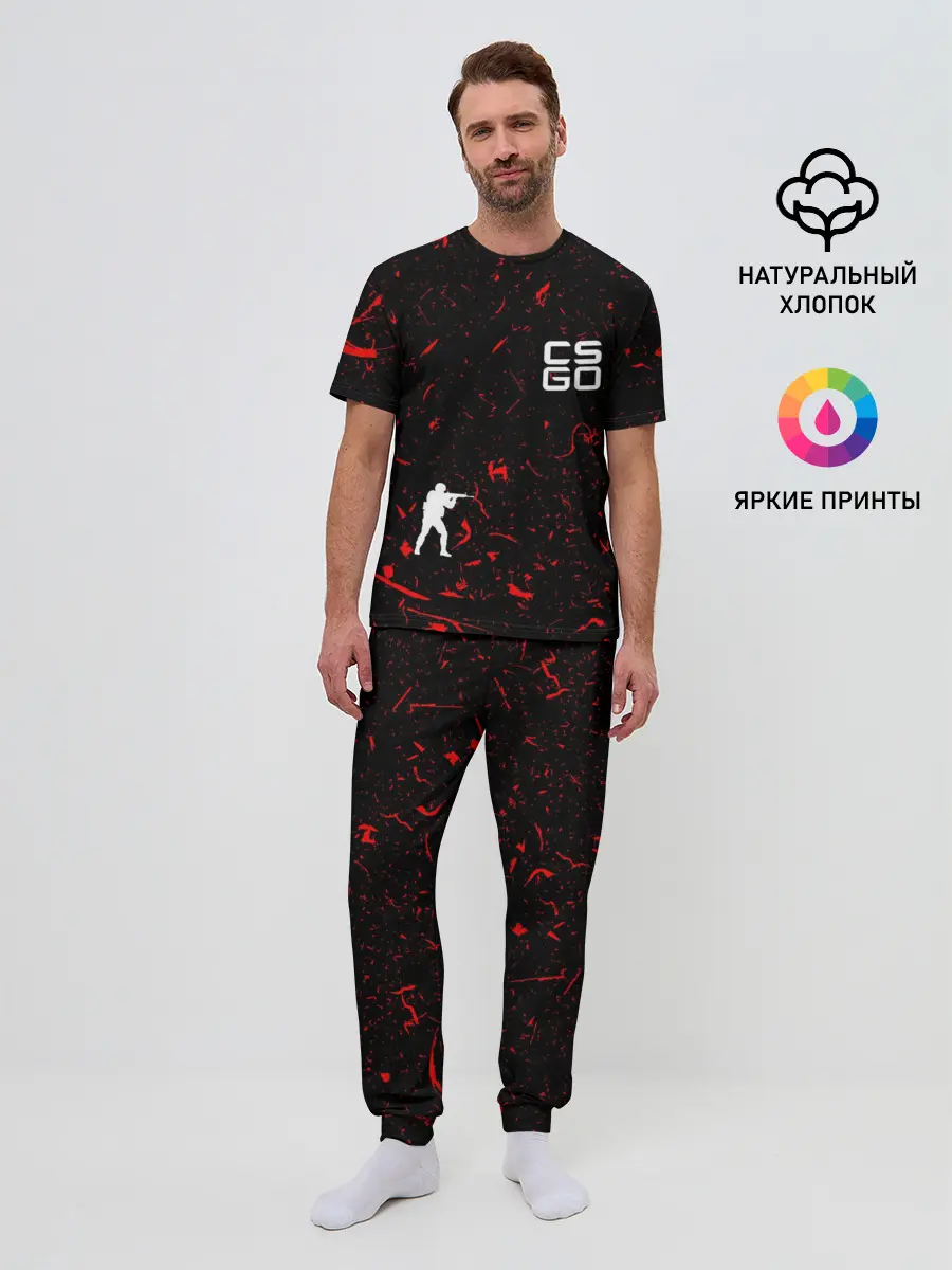 Мужская пижама с брюками / COUNTER STRIKE