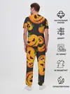 Мужская пижама с брюками / Весёлые тыквы