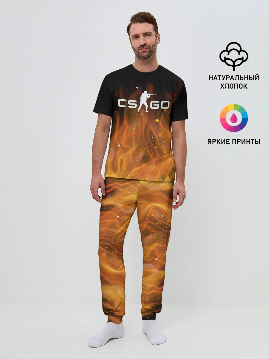 Мужская пижама с брюками / COUNTER STRIKE