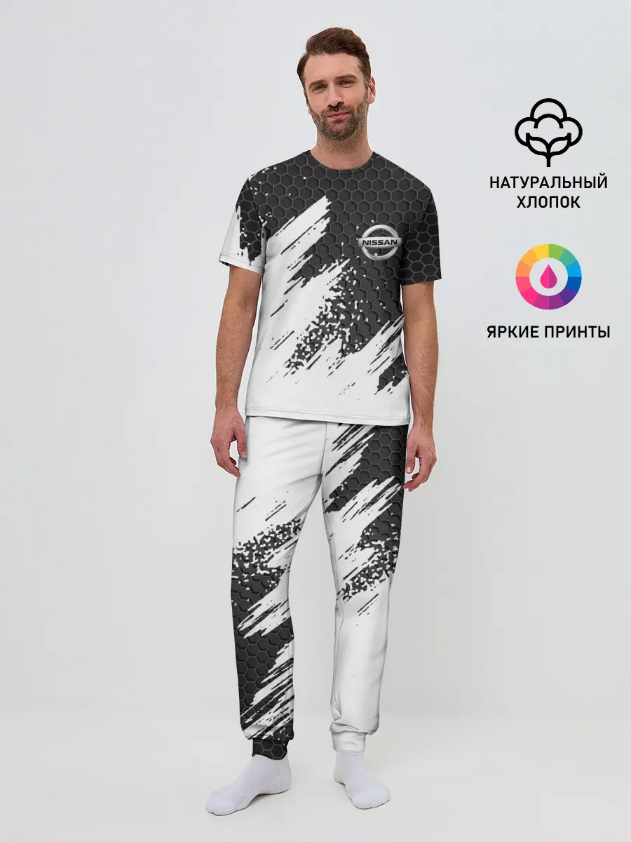 Мужская пижама с брюками / NISSAN