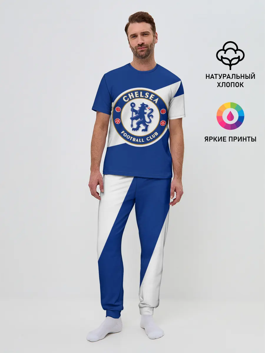 Мужская пижама с брюками / Chelsea SPORT