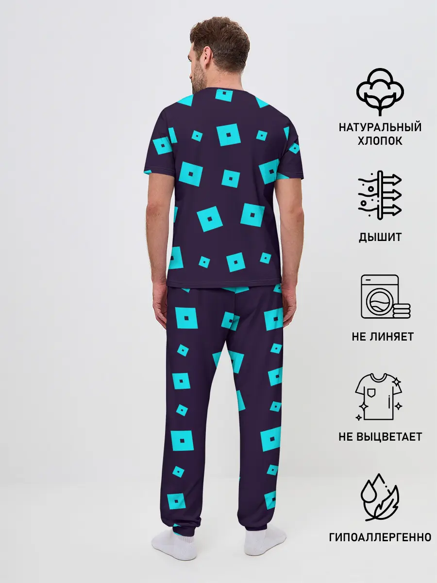 Мужская пижама с брюками / ROBLOX / РОБЛОКС
