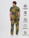 Мужская пижама с брюками / Тропический лес