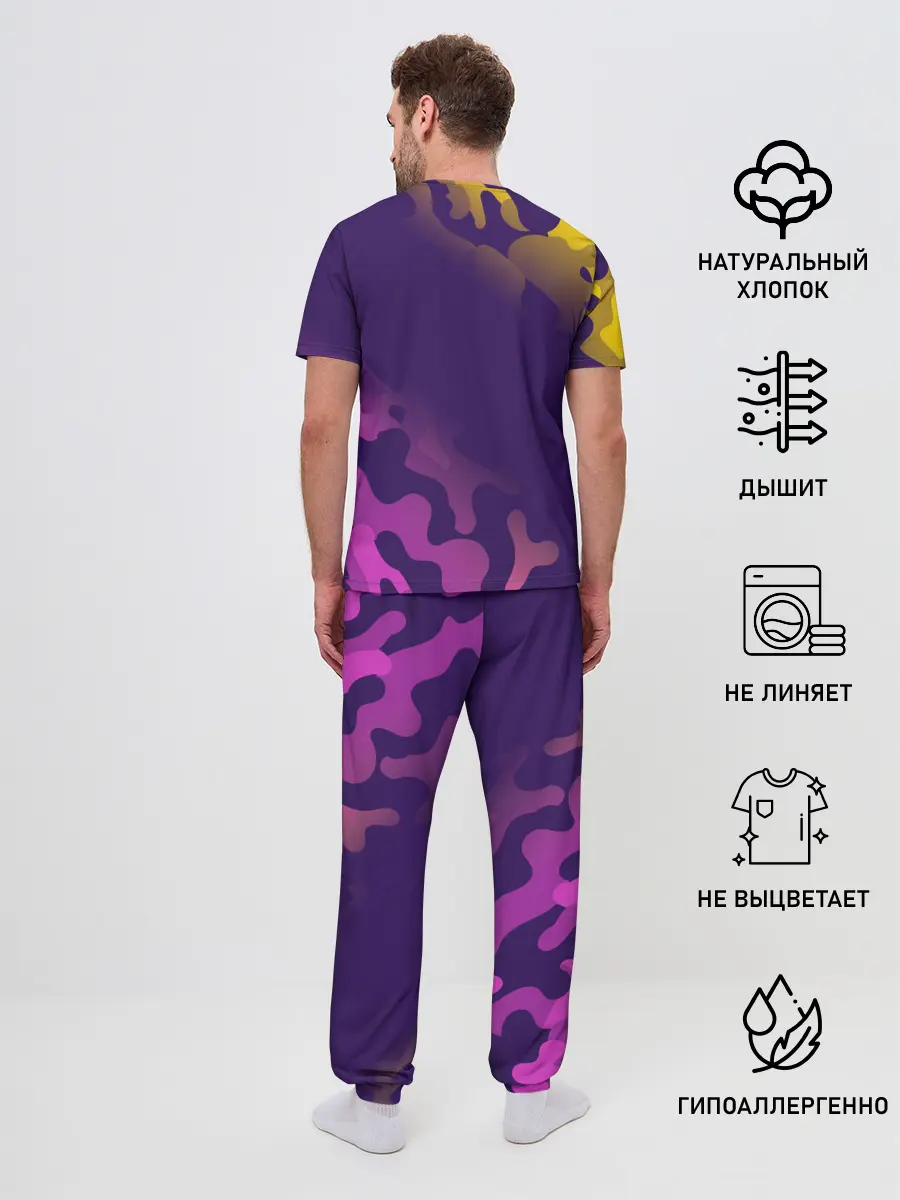 Мужская пижама с брюками / RAINBOW SIX SIEGE / РАДУГА 6