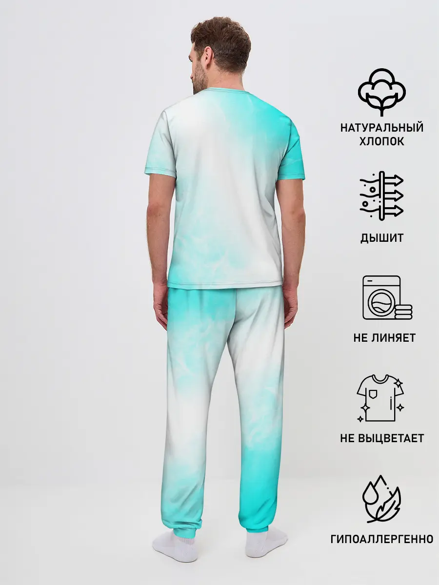 Мужская пижама с брюками / BILLIE EILISH / БИЛЛИ АЙЛИШ