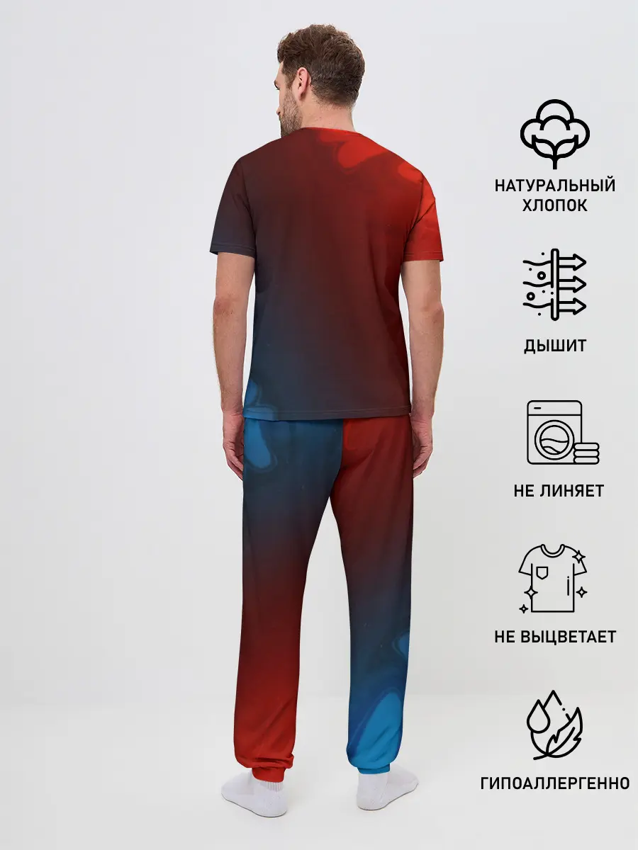 Мужская пижама с брюками / BMW / БМВ