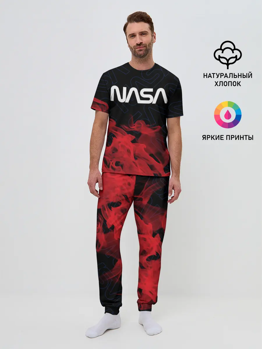 Мужская пижама с брюками / NASA / НАСА
