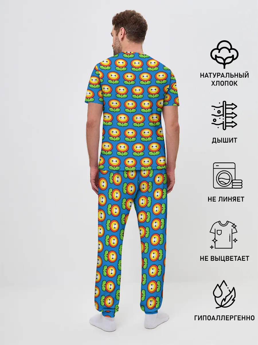 Мужская пижама с брюками / Super Mario