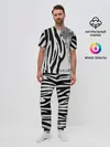 Мужская пижама с брюками / Zebra
