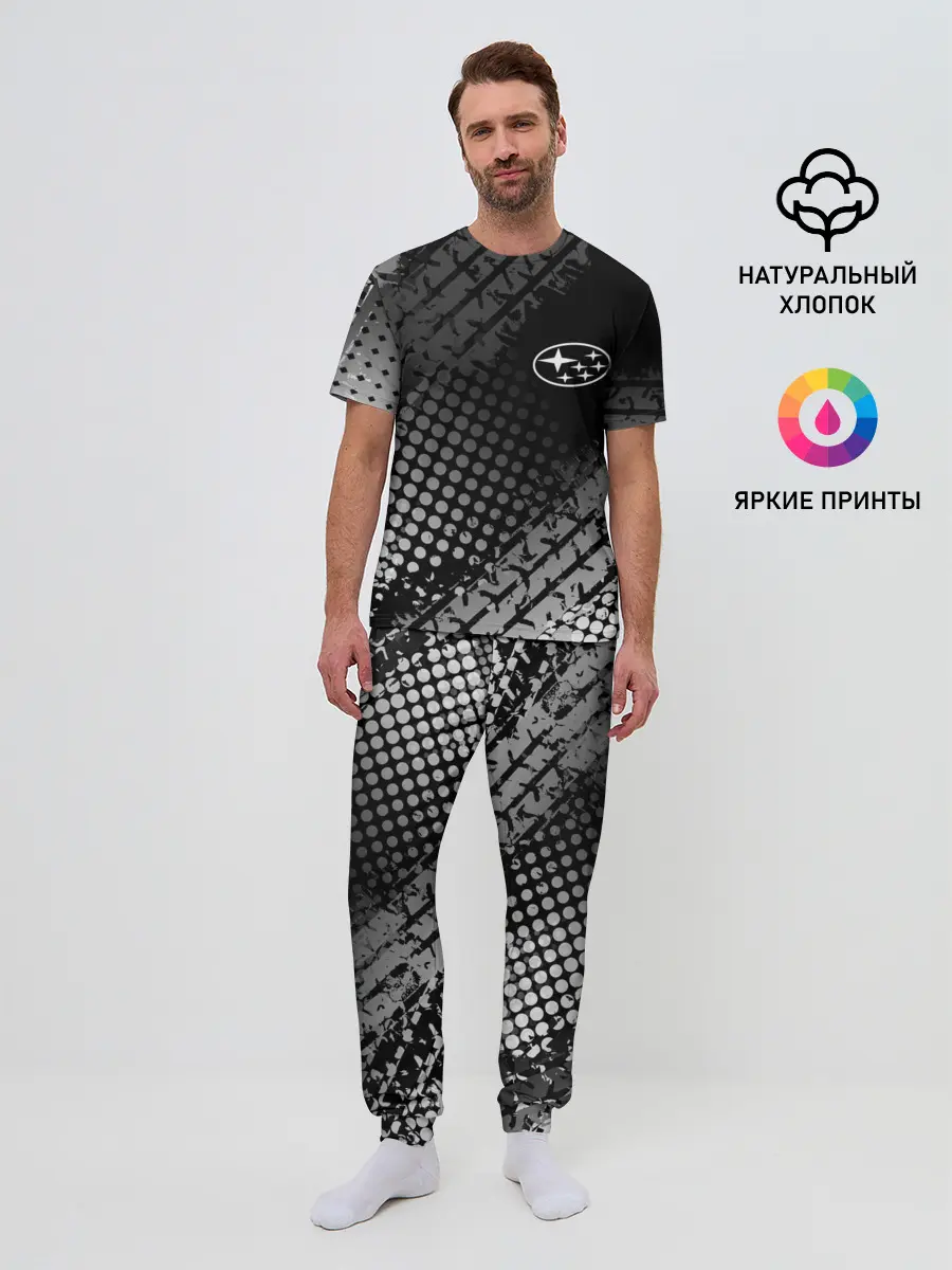 Мужская пижама с брюками / Subaru