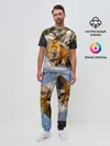 Мужская пижама с брюками / Лиса в лесу
