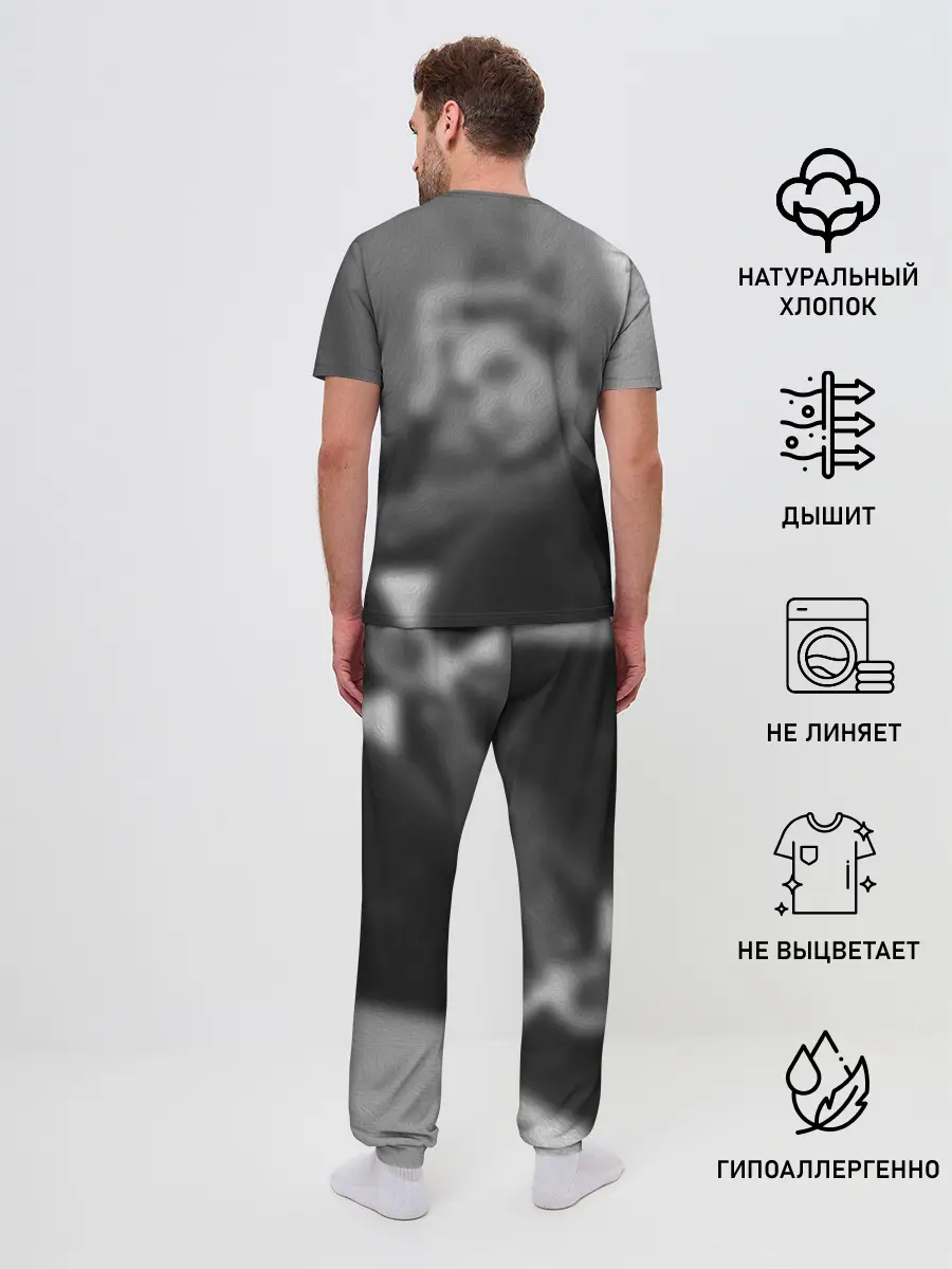 Мужская пижама с брюками / Роберт Паттинсон