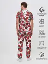 Мужская пижама с брюками / Хохлома