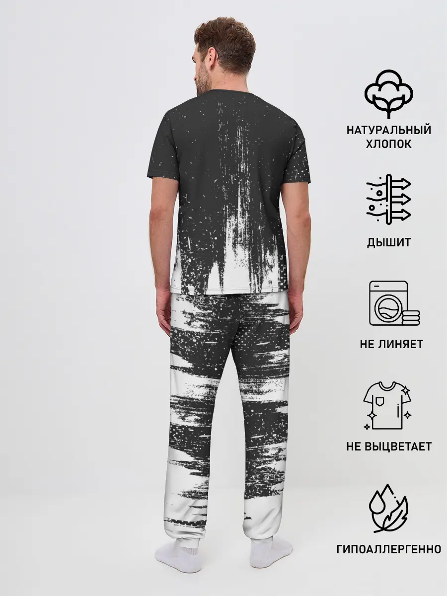 Мужская пижама с брюками / MARILYN MANSON / М. МЭНСОН