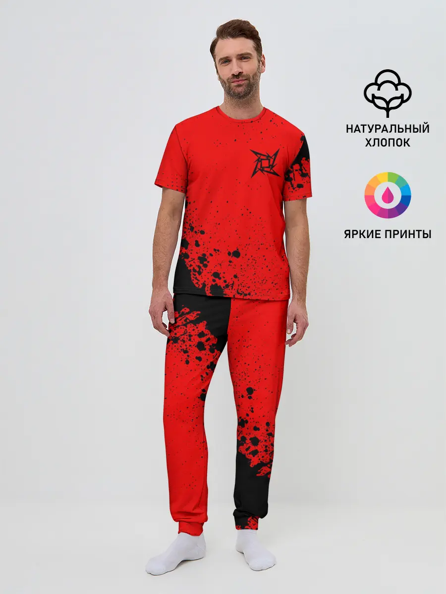 Мужская пижама с брюками / METALLICA / МЕТАЛЛИКА