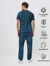 Мужская пижама с брюками / Текстура.