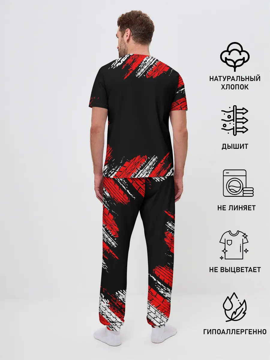 Мужская пижама с брюками / HONDA.