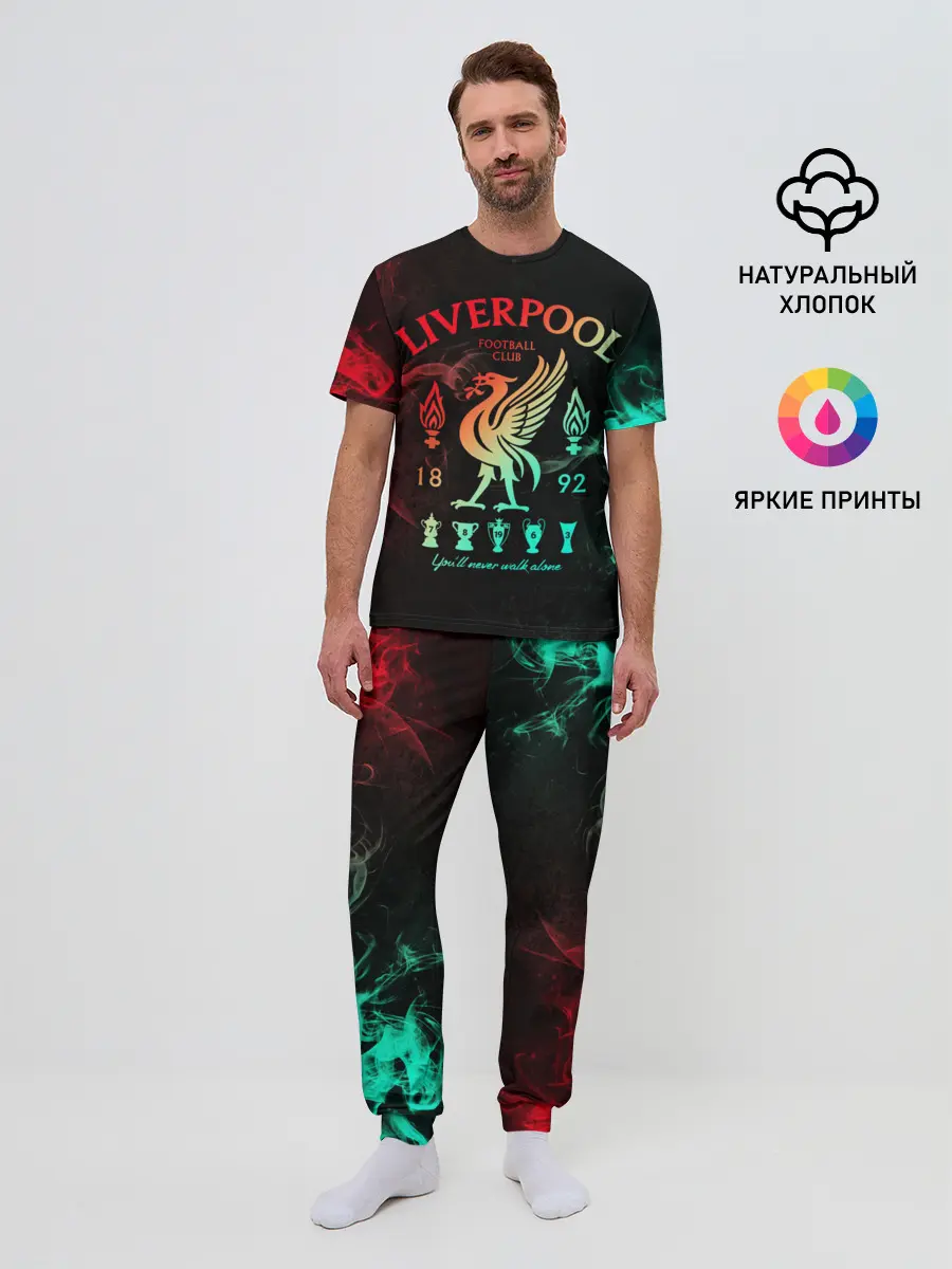 Мужская пижама с брюками / LIVERPOOL FC