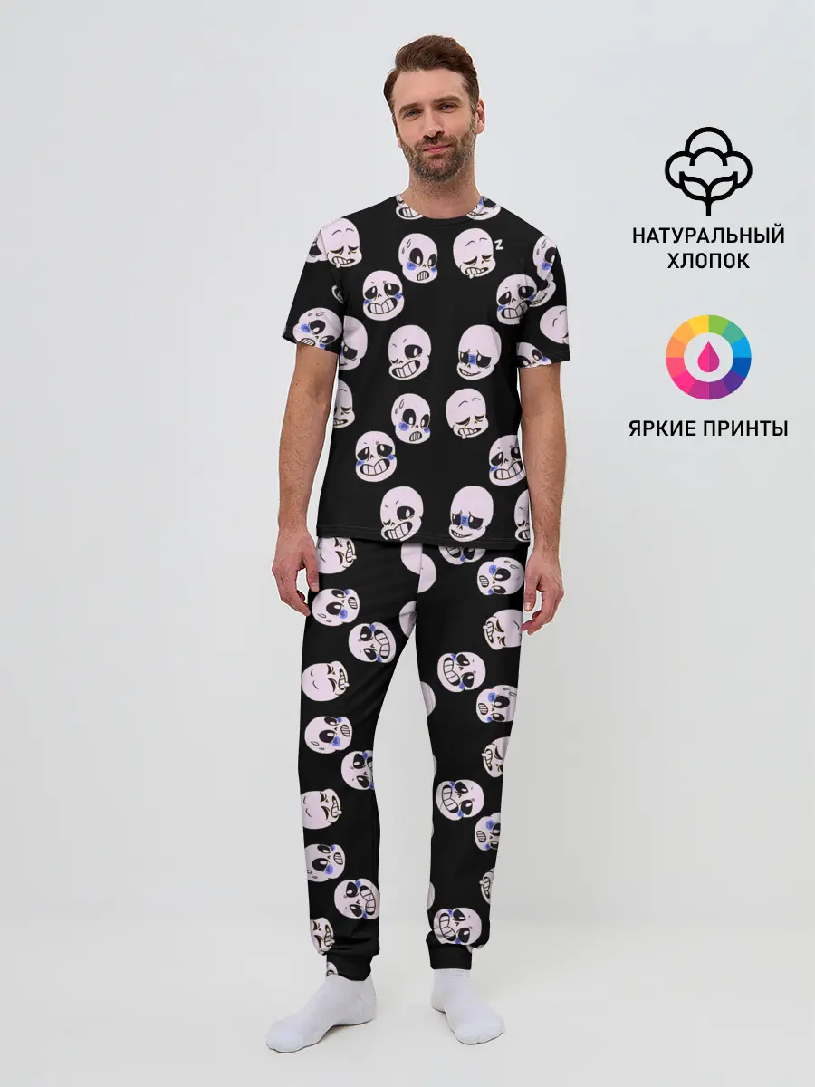 Мужская пижама с брюками / Undertale