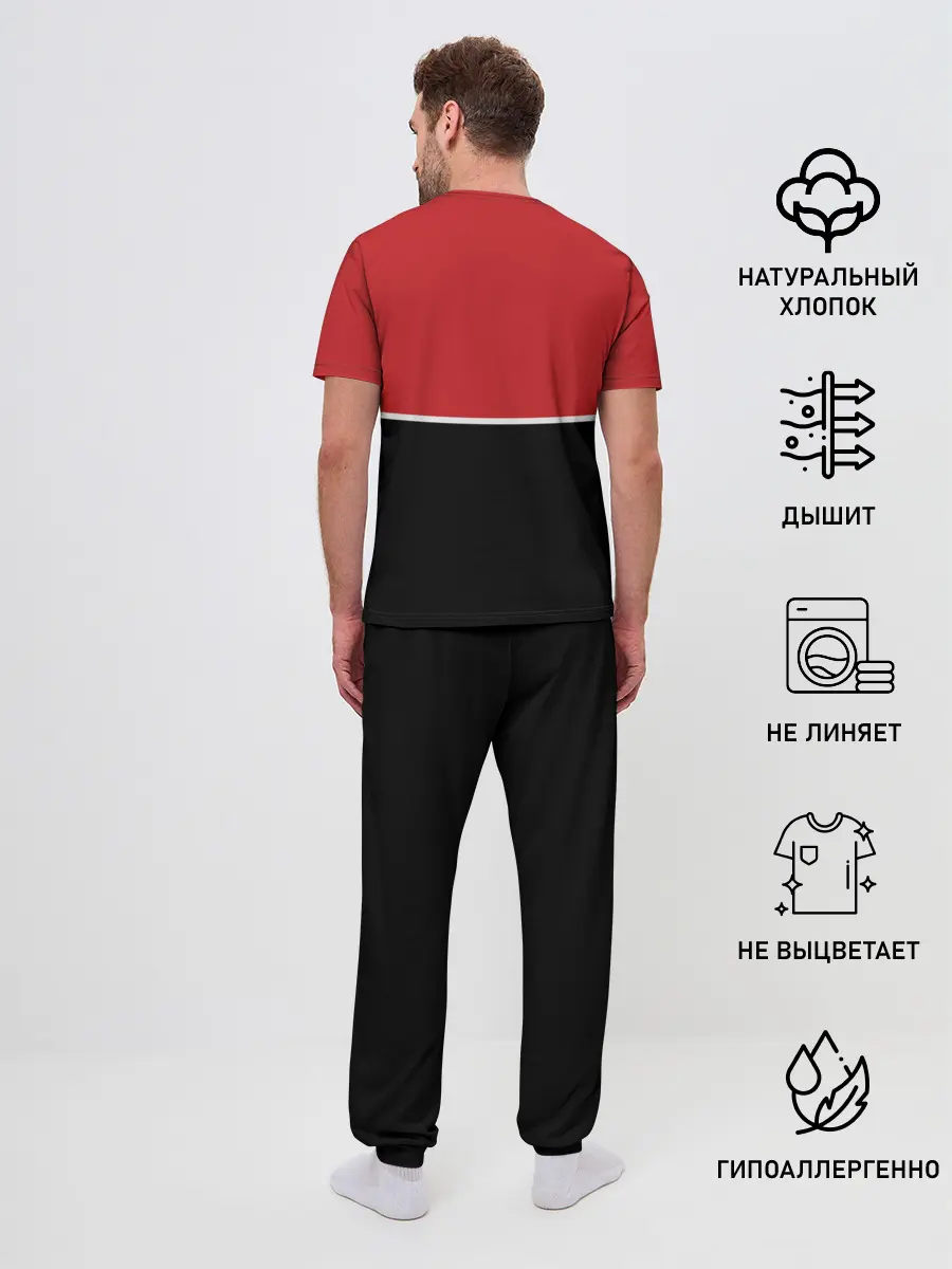 Мужская пижама с брюками / New Jersey Devils