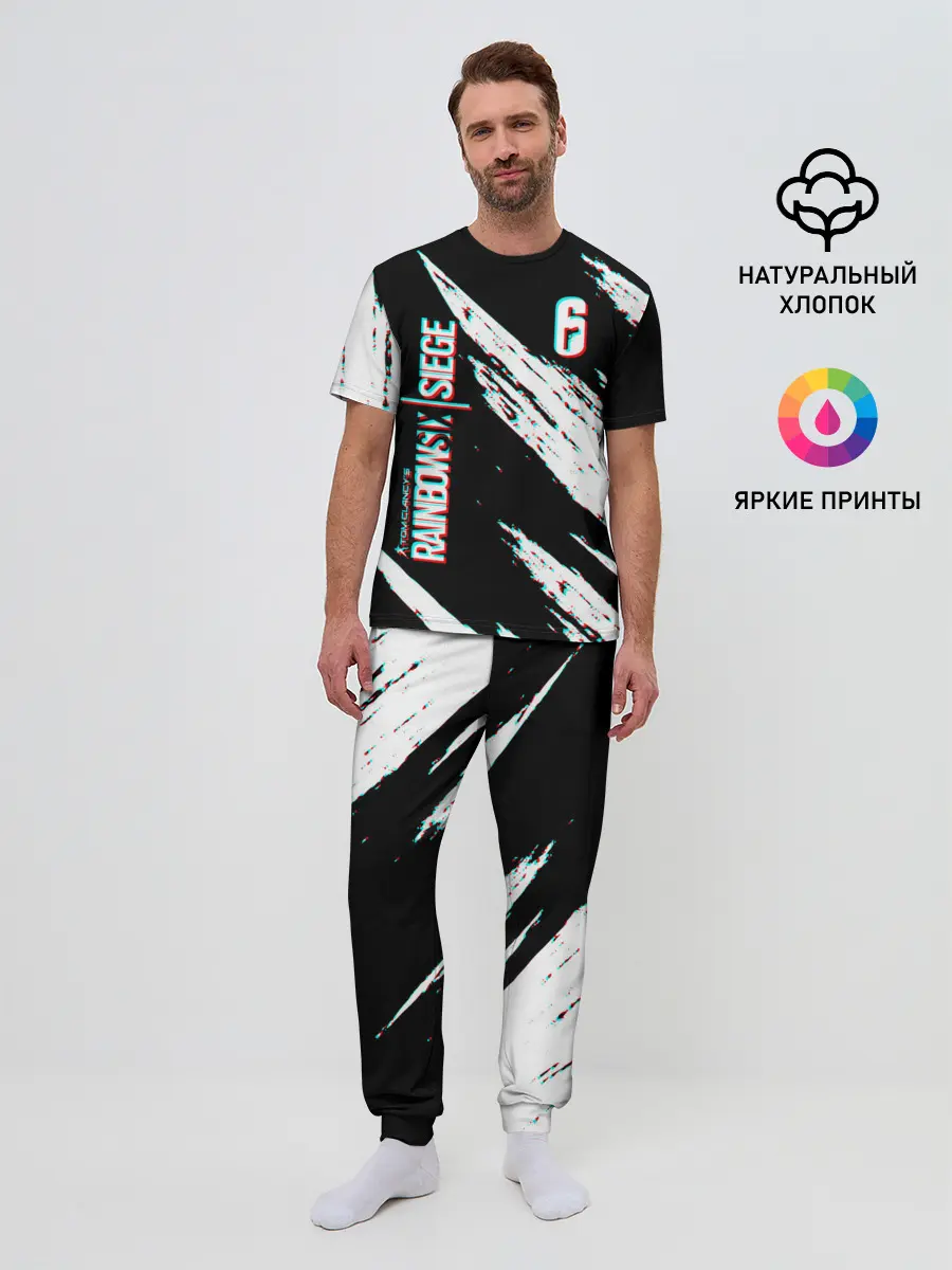 Мужская пижама с брюками / RAINBOW SIX SIEGE.