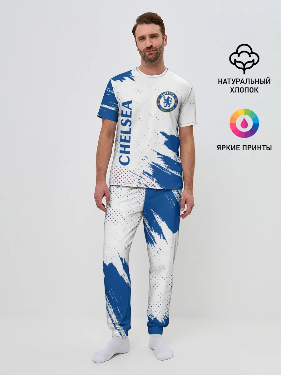 Мужская пижама с брюками / CHELSEA F.C. / ЧЕЛСИ