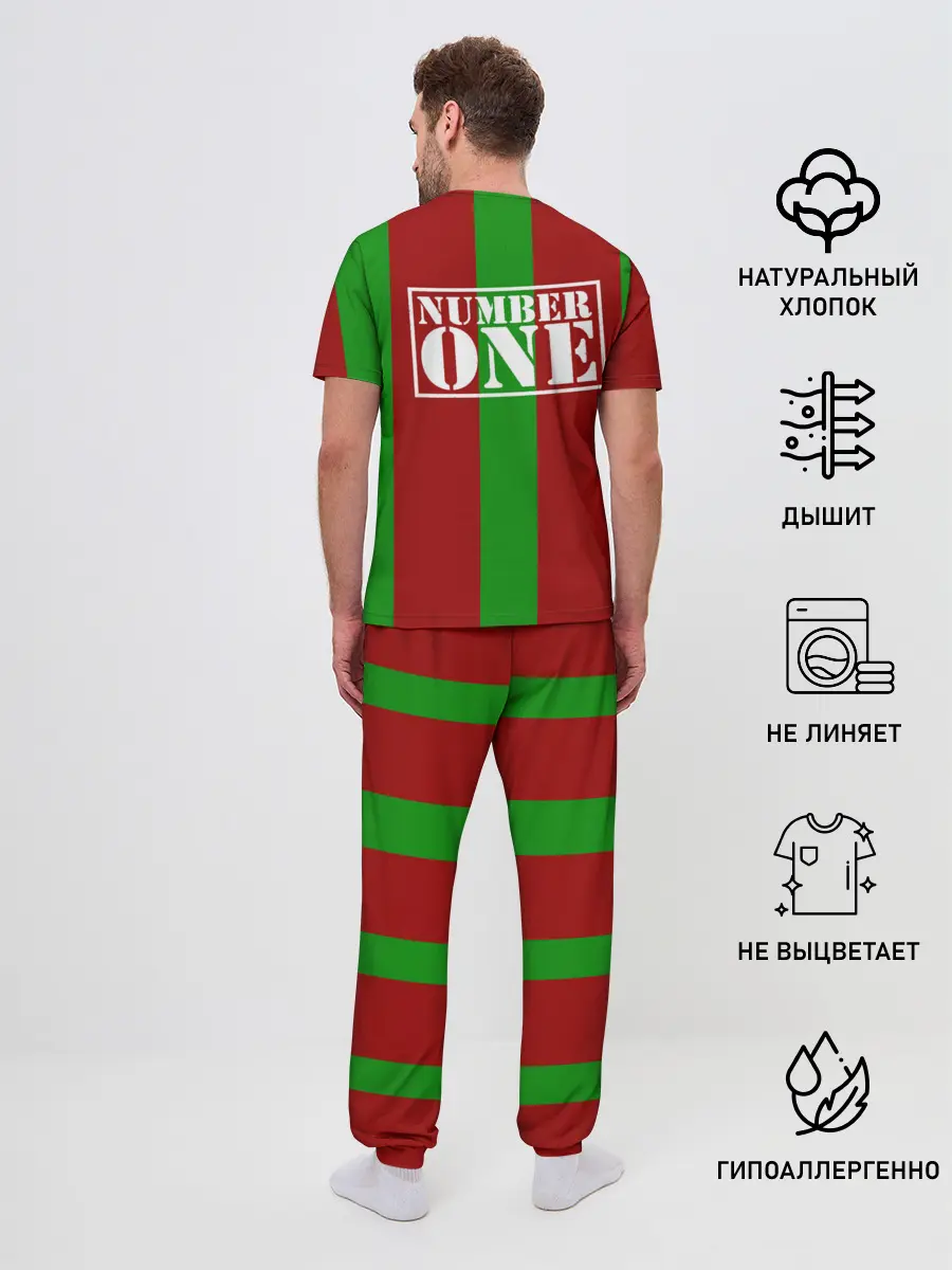 Мужская пижама с брюками / Семин Ю.П.