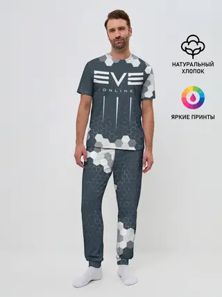 Мужская пижама с брюками / EVE ONLINE / ИВ ОНЛАЙН