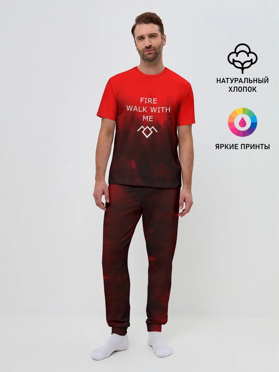 Мужская пижама с брюками / Twin Peaks