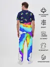 Мужская пижама с брюками / РАДУЖНЫЙ IMPOSTOR