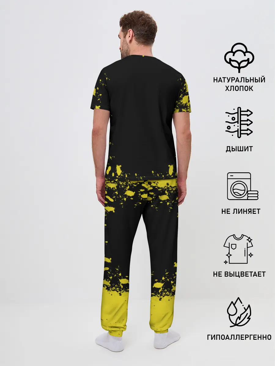 Мужская пижама с брюками / CyberPunk 2077