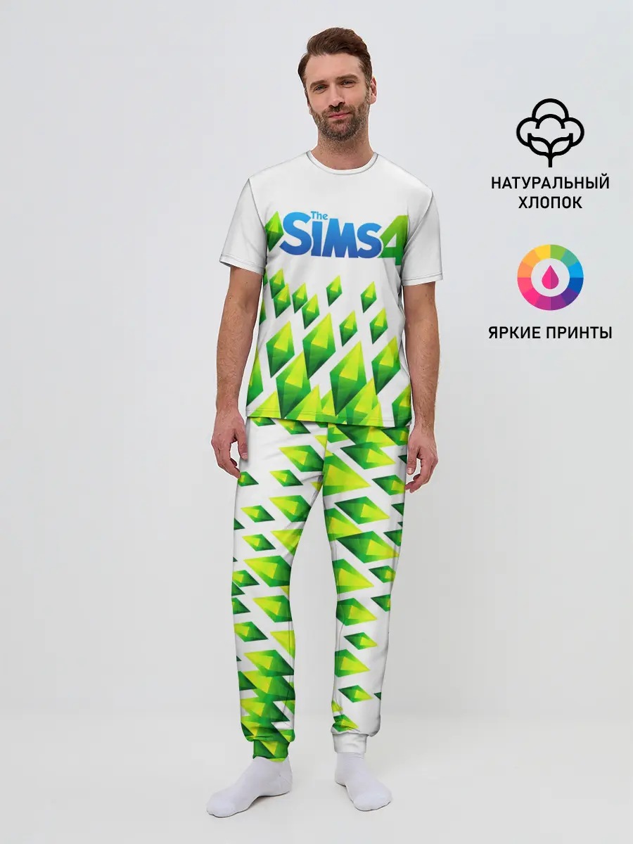 Мужская пижама с брюками / THE SIMS 4