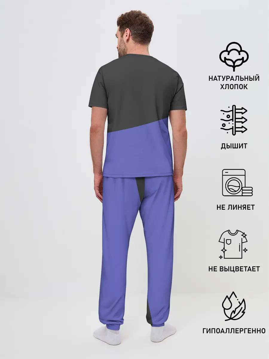 Мужская пижама с брюками / Genshin Impact Keqing