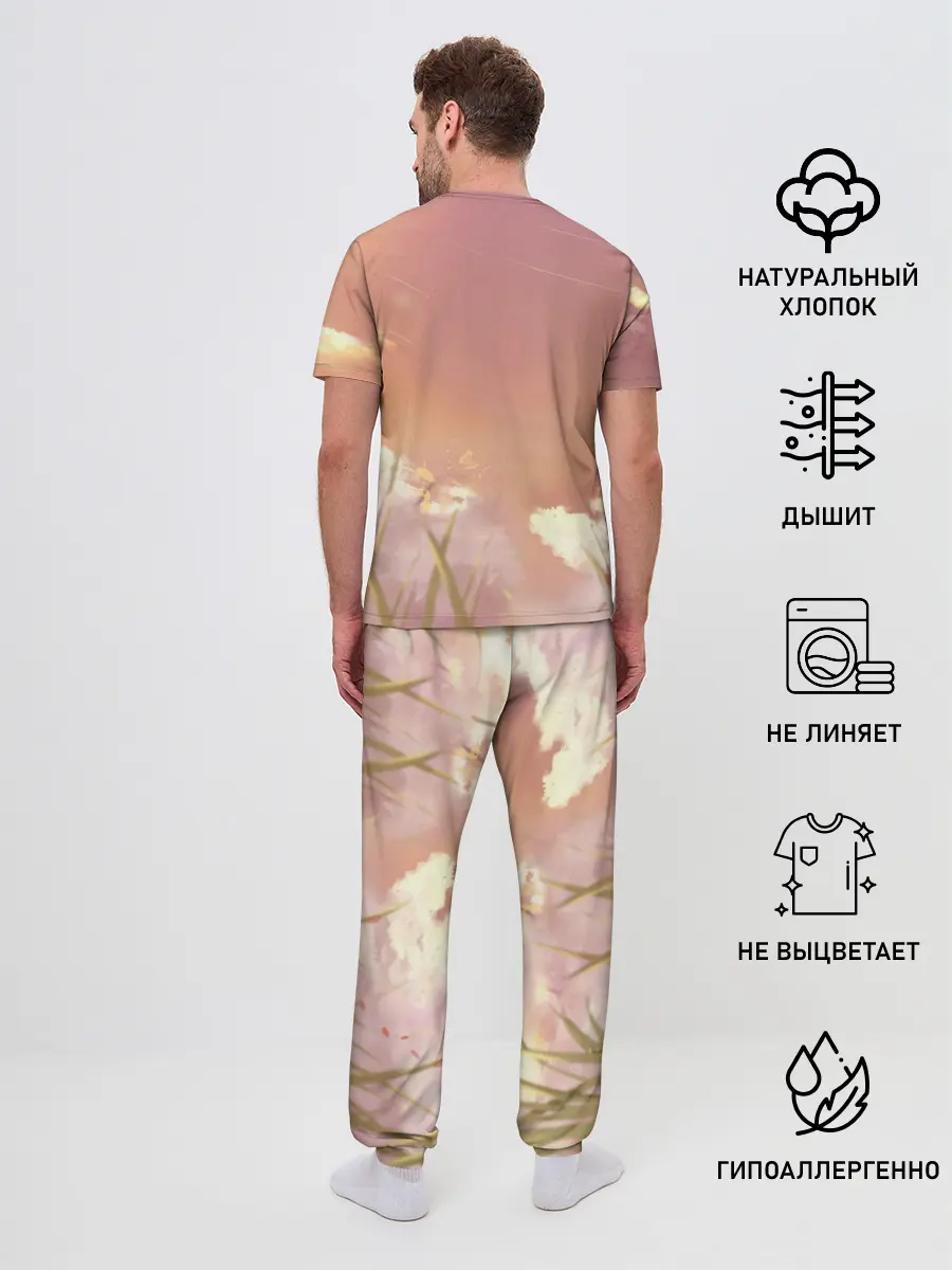 Мужская пижама с брюками / GENSHIN IMPACT