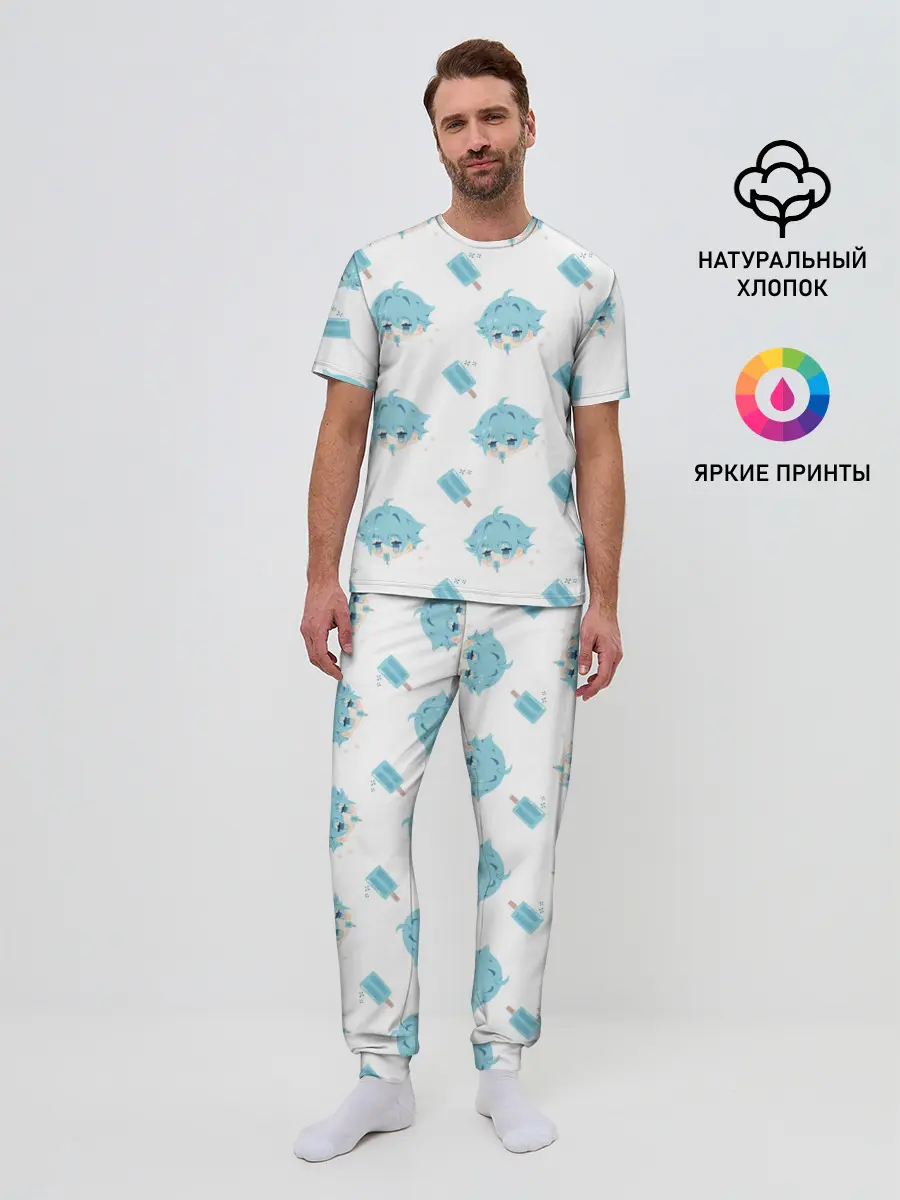 Мужская пижама с брюками / Genshin Impact