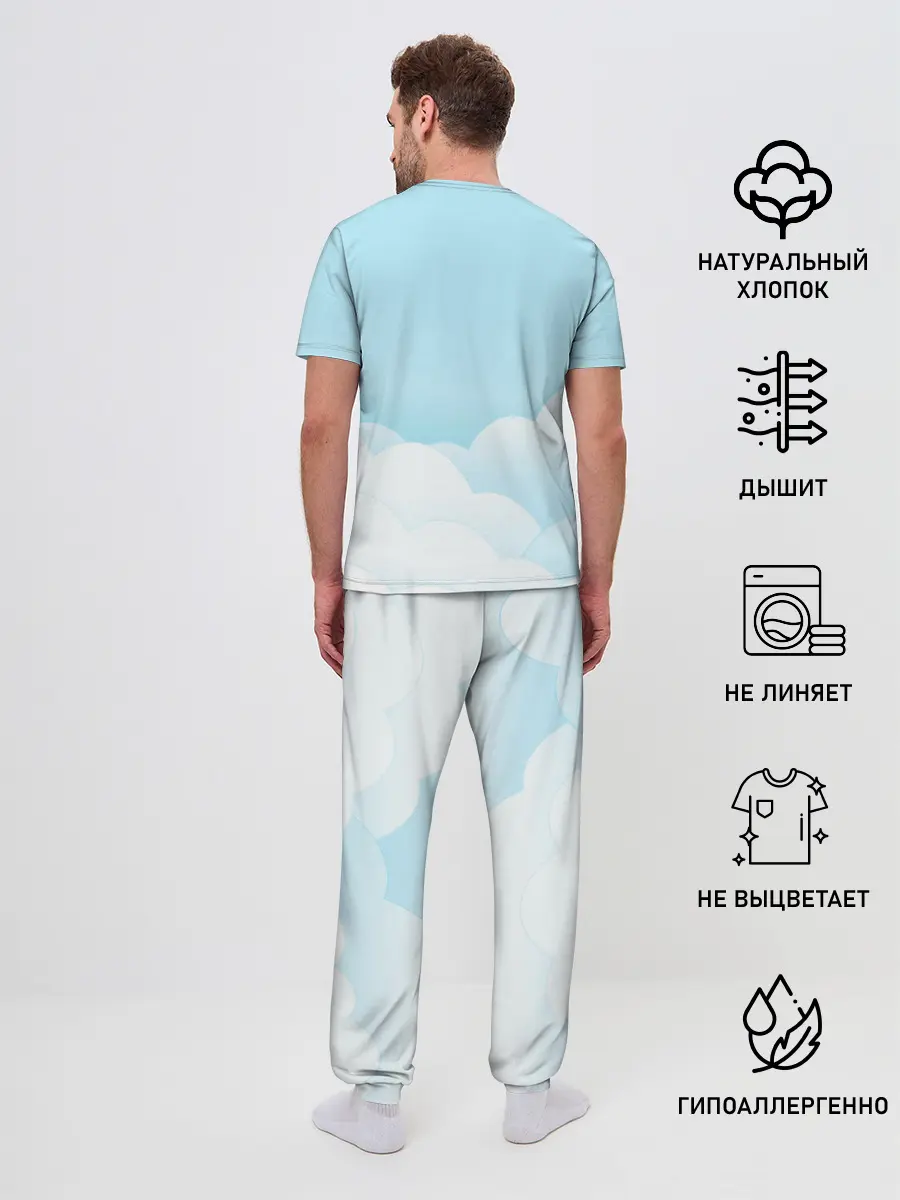 Мужская пижама с брюками / Genshin Impact