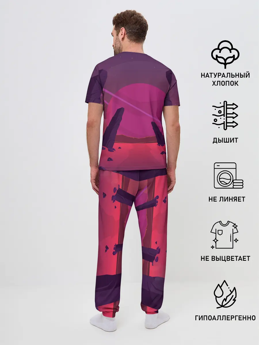 Мужская пижама с брюками / Genshin Impact