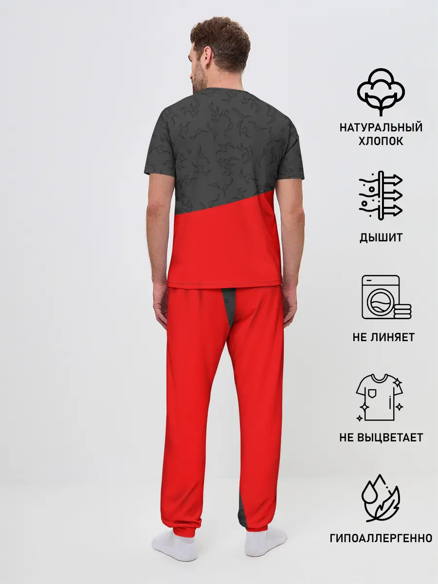 Мужская пижама с брюками / Fortnite