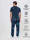 Мужская пижама с брюками / Ято на фоне города