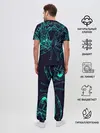 Мужская пижама с брюками / Neon Dragon