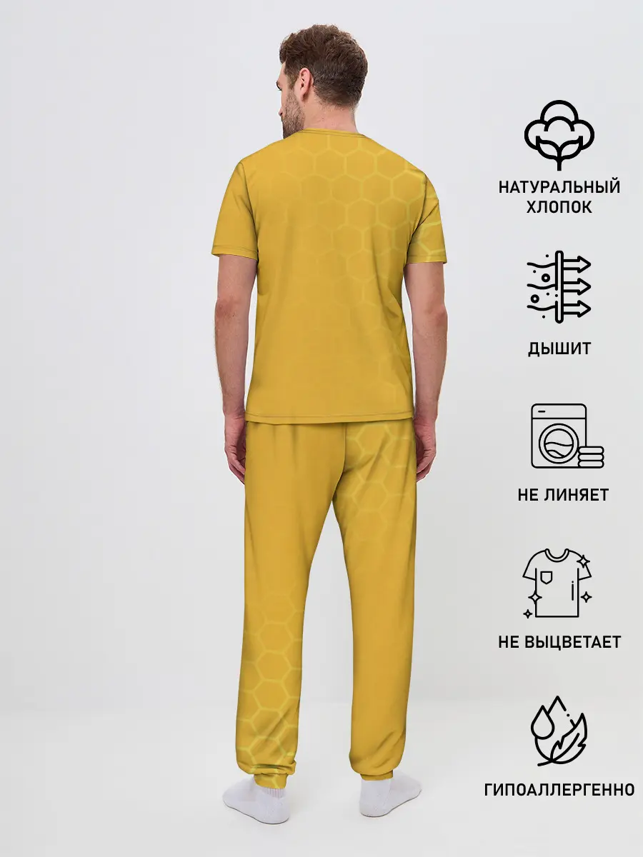 Мужская пижама с брюками / Minecraft