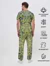 Мужская пижама с брюками / УЗОР , ФУТУРИЗМ,