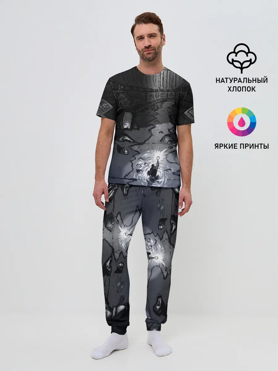 Мужская пижама с брюками / Lovecraft / Лавкрафт