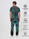 Мужская пижама с брюками / Абстракция тигр